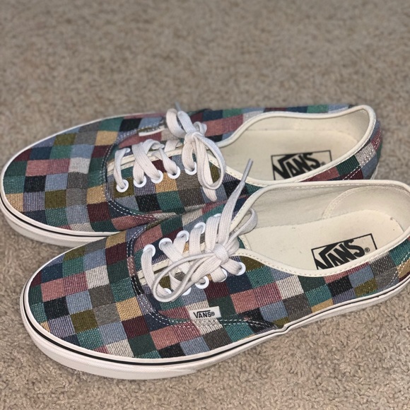 vans uo exclusive authentic patchwork sneaker